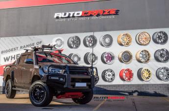 TOYOTA HILUX N80 4WD GD07 MATTE BLACK MILLED